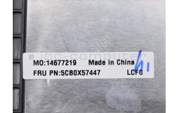 Lenovo 5CB0X57447 Tastatur inkl. Topcase ASM_UK L81WB NFPBKDIS