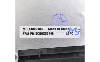 Lenovo 5CB0X57448 C-Cover with keyboard,Italian,Black,Non_Backlight,Non_Fingerprint