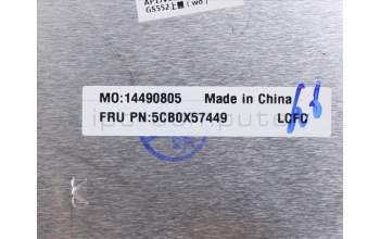 Lenovo 5CB0X57449 Tastatur inkl. Topcase ASM_SP L81WB NFPBKDIS