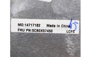 Lenovo 5CB0X57450 Tastatur inkl. Topcase ASM_TR L81WB NFPBKDIS