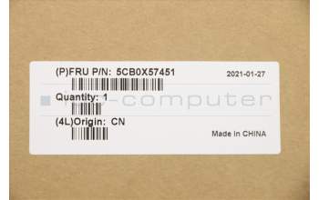 Lenovo 5CB0X57451 Tastatur inkl. Topcase ASM_TI L81WB NFPBKDIS