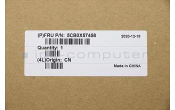 Lenovo 5CB0X57458 Tastatur inkl. Topcase ASM_FR L81WB NFPBKDIS