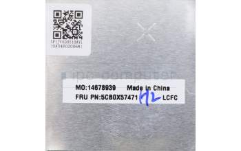 Lenovo 5CB0X57471 Tastatur inkl. TopcaseASM_CZ-SKL81WBNFPBKDIS