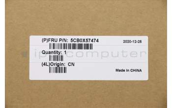 Lenovo 5CB0X57474 Tastatur inkl. TopcaseASM_FR-ARL81WBNFPBKDIS
