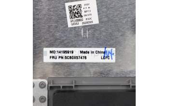 Lenovo 5CB0X57476 Tastatur inkl. Topcase ASM_US L81WB NFPPGYDIS
