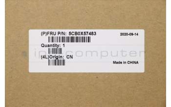 Lenovo 5CB0X57483 Tastatur inkl. Topcase ASM_LA L81WB NFPPGYDIS