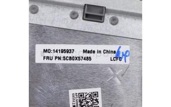 Lenovo 5CB0X57485 Tastatur inkl. Topcase ASM_KO L81WB NFPPGYDIS