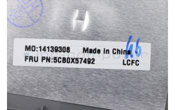 Lenovo 5CB0X57492 Tastatur inkl. Topcase ASM_GK L81WB NFPPGYDIS