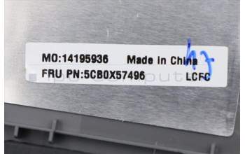 Lenovo 5CB0X57496 Tastatur inkl. Topcase ASM_BE L81WB NFPPGYDIS