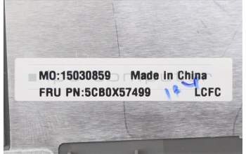 Lenovo 5CB0X57499 Tastatur inkl. Topcase ASM_SW L81WB NFPPGYDIS
