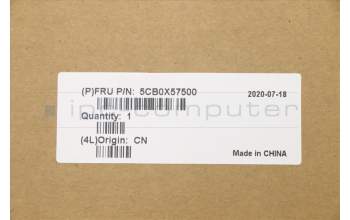 Lenovo 5CB0X57500 C-Cover with keyboard,US English Euro,Platinum Grey,Non_Backlight,Non_Fingerprint