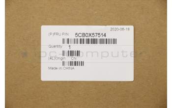 Lenovo 5CB0X57514 Tastatur inkl. Topcase ASM_CF-EL81WBFPPGYDIS