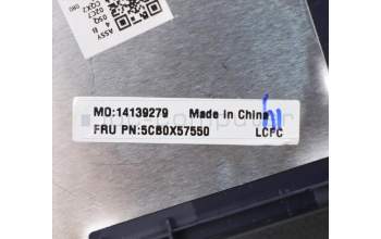 Lenovo 5CB0X57550 C-Cover with keyboard, Arabic, Abyss Blue, Non-Backlight, Non-Fingerprint, US