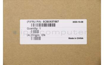 Lenovo 5CB0X57567 Tastatur inkl. Topcase ASM_UK L81WB FPABDIS