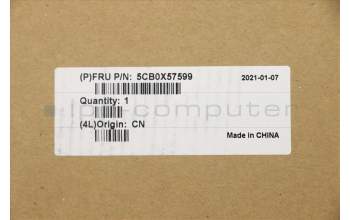 Lenovo 5CB0X57599 Tastatur inkl. Topcase ASM_SP L81WB NFPCRDDIS