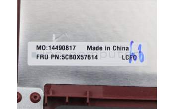 Lenovo 5CB0X57614 Tastatur inkl. Topcase ASM_HG L81WB NFPCRDDIS