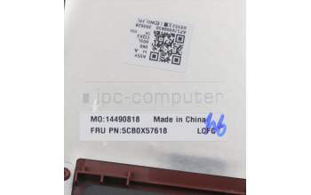 Lenovo 5CB0X57618 Tastatur inkl. Topcase ASM_SA L81WB NFPCRDDIS