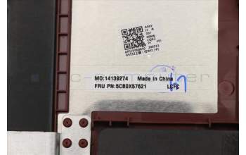 Lenovo 5CB0X57621 Tastatur inkl. TopcaseASM_CZ-SKL81WBNFPCRDDIS