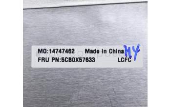 Lenovo 5CB0X57633 Tastatur inkl. Topcase ASM_LA L81WB FPCRDDIS