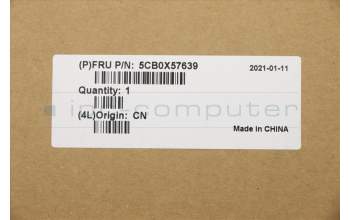 Lenovo 5CB0X57639 Tastatur inkl. Topcase ASM_GR L81WB FPCRDDIS