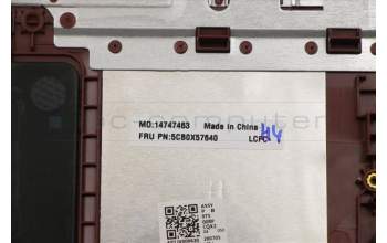 Lenovo 5CB0X57640 Tastatur inkl. Topcase ASM_AR-EL81WBFPCRDDIS