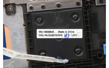 Lenovo 5CB0Y57970 C-Cover with keyboard, Spanish, Non-Backlight, UK