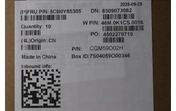 Lenovo 5CB0Y85305 Tastatur inkl. Topcase ASM_TR W 81X1 PG