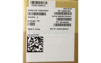 Lenovo 5CB0Y85307 Tastatur inkl. Topcase ASM_PO BL NFP W81X1PG