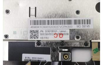 Lenovo 5CB0Y85321 Tastatur inkl. Topcase ASM_ND BL NFP W81X1PG