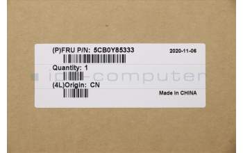 Lenovo 5CB0Y85333 Tastatur inkl. Topcase ASM_UK NBL NFP W81X1PG