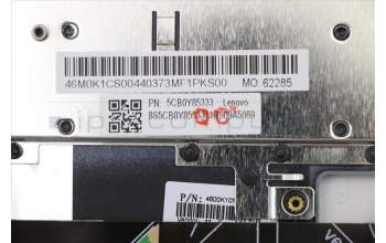 Lenovo 5CB0Y85333 Tastatur inkl. Topcase ASM_UK NBL NFP W81X1PG