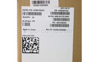 Lenovo 5CB0Y85352 Tastatur inkl. Topcase ASM_ND NBL NFP W81X1PG