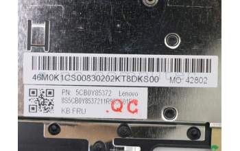 Lenovo 5CB0Y85372 Tastatur inkl. Topcase ASM_CF-E W 81X1 PG