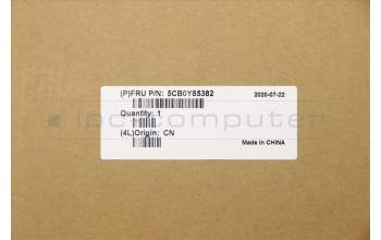 Lenovo 5CB0Y85382 C-Abdeckung mit Tastatur, Hebräisch, Platingrau, Hintergrundbeleuchtung, Fingerabdruck