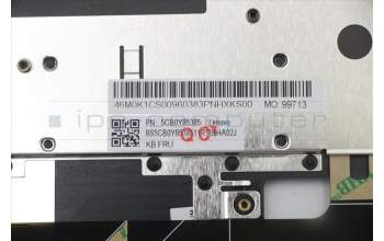 Lenovo 5CB0Y85385 Tastatur inkl. Topcase ASM_BE W 81X1 PG