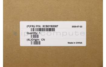 Lenovo 5CB0Y85387 Tastatur inkl. Topcase ASM_SA BL FP W81X1PG