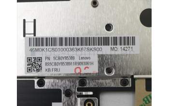 Lenovo 5CB0Y85389 Tastatur inkl. Topcase ASM_USI BL FP W81X1PG