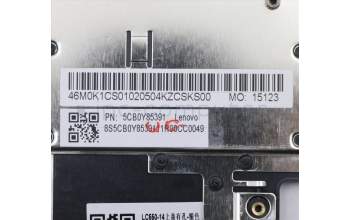 Lenovo 5CB0Y85391 Tastatur inkl. Topcase ASM_BU BL FP W81X1PG