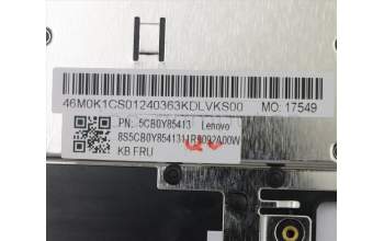 Lenovo 5CB0Y85413 Tastatur inkl. Topcase ASM_HB NBL FP W81X1PG