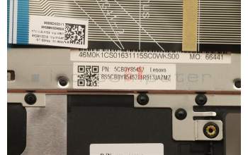 Lenovo 5CB0Y85452 Tastatur inkl. Topcase ASM_USI BL NFP W81X1GY