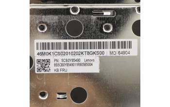 Lenovo 5CB0Y85490 Tastatur inkl. Topcase ASM_USA W 81X1 GY