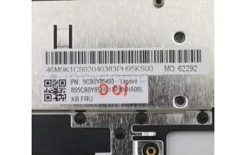 Lenovo 5CB0Y85493 Tastatur inkl. Topcase ASM_SP BL FP W81X1GY