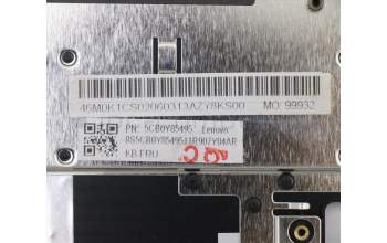 Lenovo 5CB0Y85495 Tastatur inkl. Topcase ASM_TI W 81X1 GY