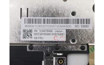 Lenovo 5CB0Y85496 Tastatur inkl. Topcase ASM_PO BL FP W81X1GY