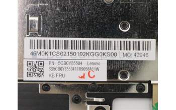 Lenovo 5CB0Y85504 Tastatur inkl. Topcase ASM_AR-E BL FP W81X1GY