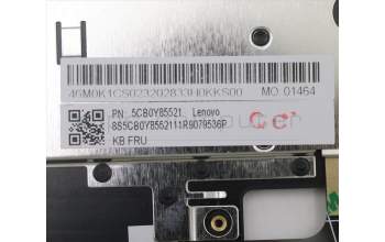 Lenovo 5CB0Y85521 Tastatur inkl. Topcase ASM_US NBL FP W81X1GY