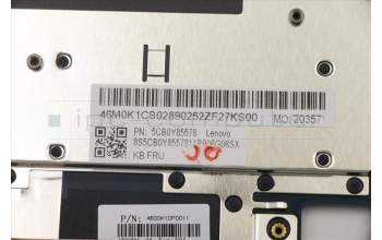 Lenovo 5CB0Y85578 Tastatur inkl. Topcase ASM_USI BL NFP W81X1LT