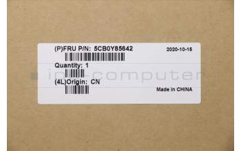 Lenovo 5CB0Y85642 Tastatur inkl. Topcase ASM_CZ-SK BL FP W81X1LT
