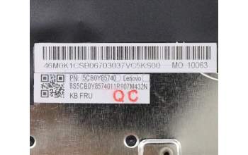 Lenovo 5CB0Y85740 Tastatur inkl. Topcase ASM_SW W 81X3 PG