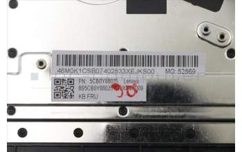 Lenovo 5CB0Y88025 Tastatur inkl. Topcase ASM_US BL FP W81X3PG